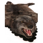 Bilodeau - Tapis de loup arctique noir